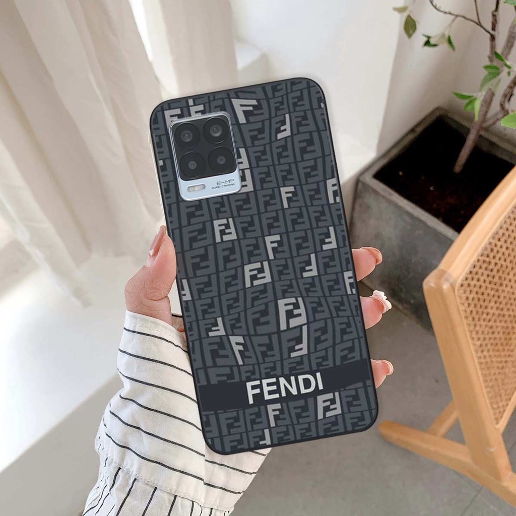 Ốp lưng điện thoại Realme 8 fendy, búp bơ rì, kaws thời trang, vỏ ốp thời trang rẻ đẹp