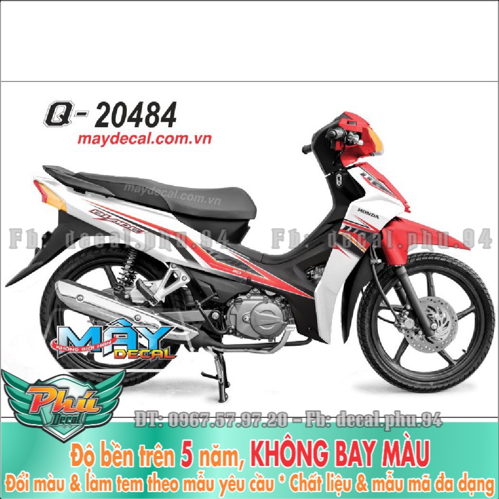 Tem Rời Blade trắng đỏ (K) -1