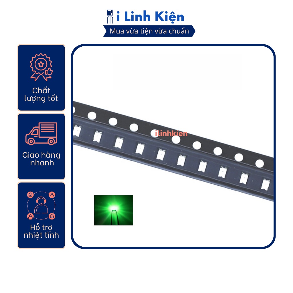 LED dán 0805 đủ các màu 10 chiếc