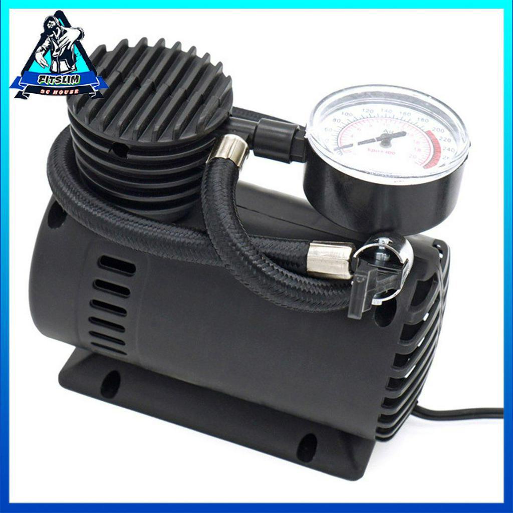 Máy bơm lốp xe hơi mini nén khí 12V