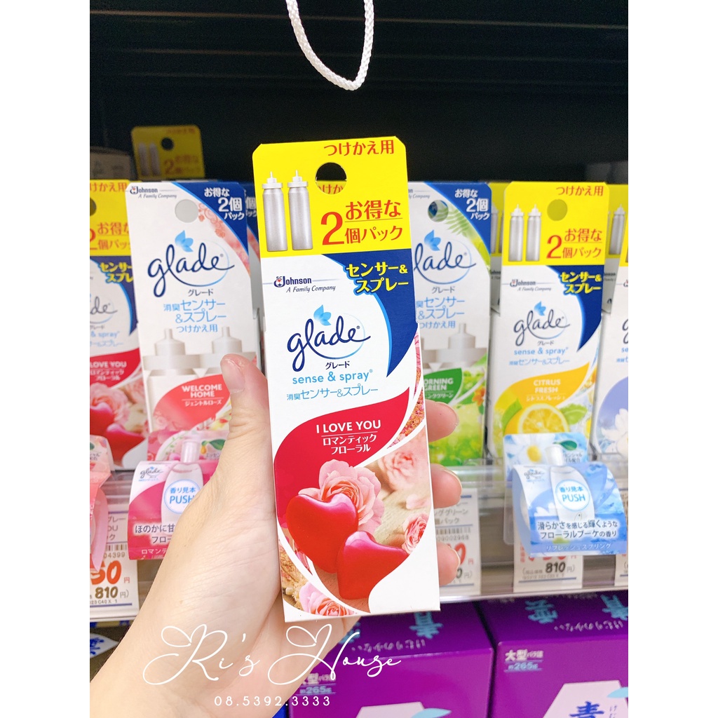 Lõi xịt phòng thay thế Glade  siêu thơm