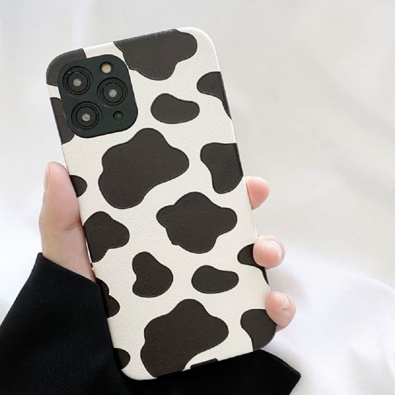 Ốp Điện Thoại Họa Tiết Bò Sữa Cho Iphone8 / 7plus Apple X / Xs 12 / 11pro / Max | BigBuy360 - bigbuy360.vn
