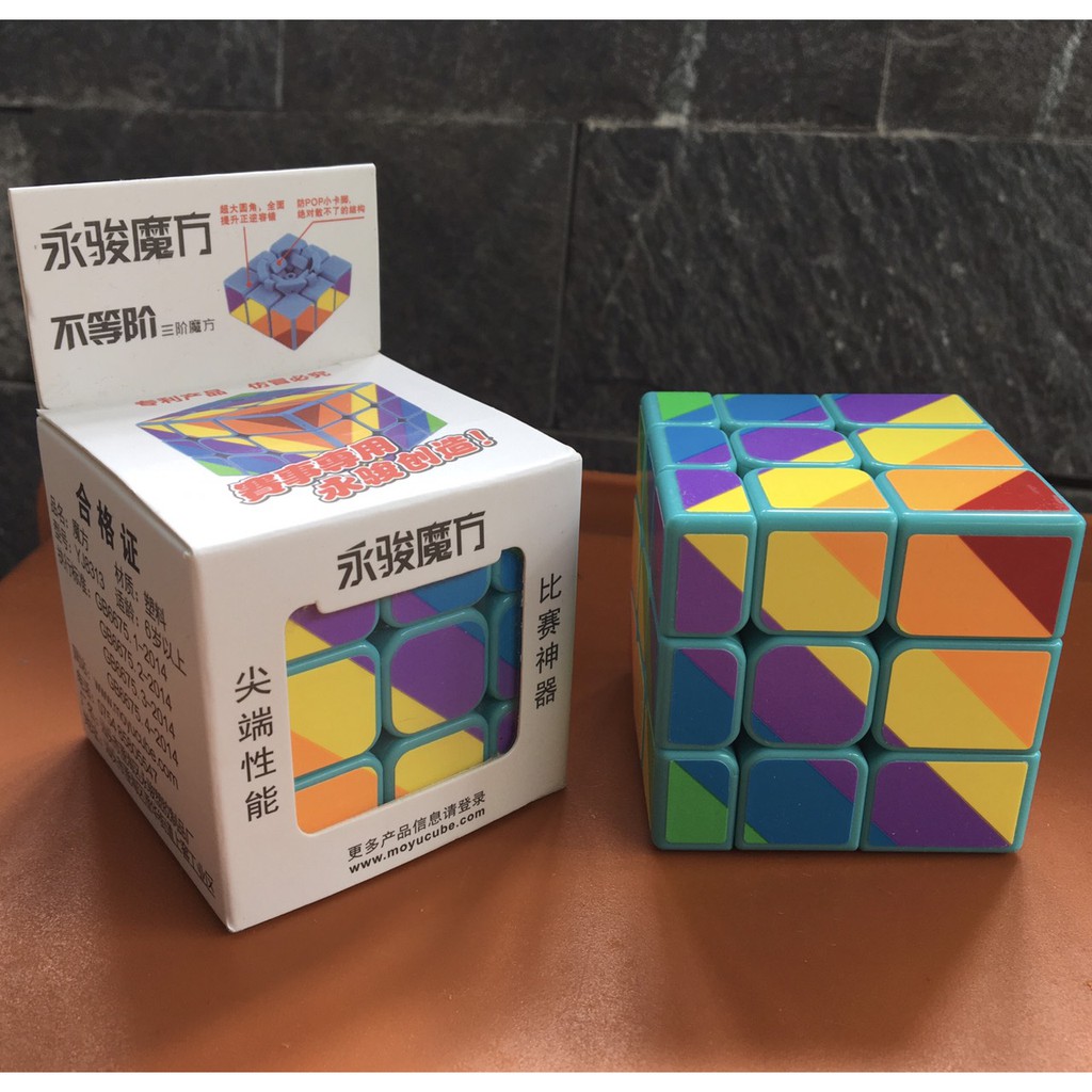 Rubik Biến Thể Moyu IJ 3x3 Unequal - Rubik Giúp Phát Triển IQ