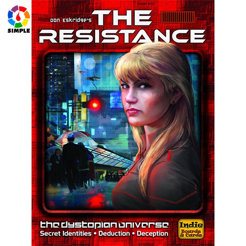 Thẻ game The Resistance thiết kế độc đáo dành cho trẻ em
