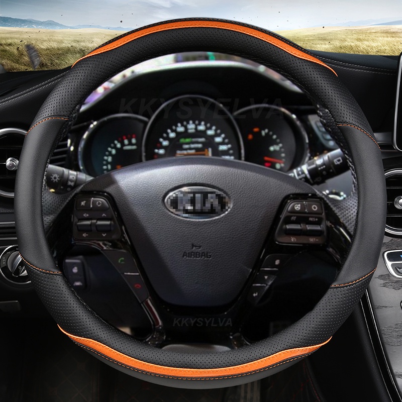 Bao Da PU Bọc Vô Lăng Xe Hơi Kia K3 2013 K2 Rio 2015 2016 Ceed Cee 'D 2012-2017 Cerato 2013-2017