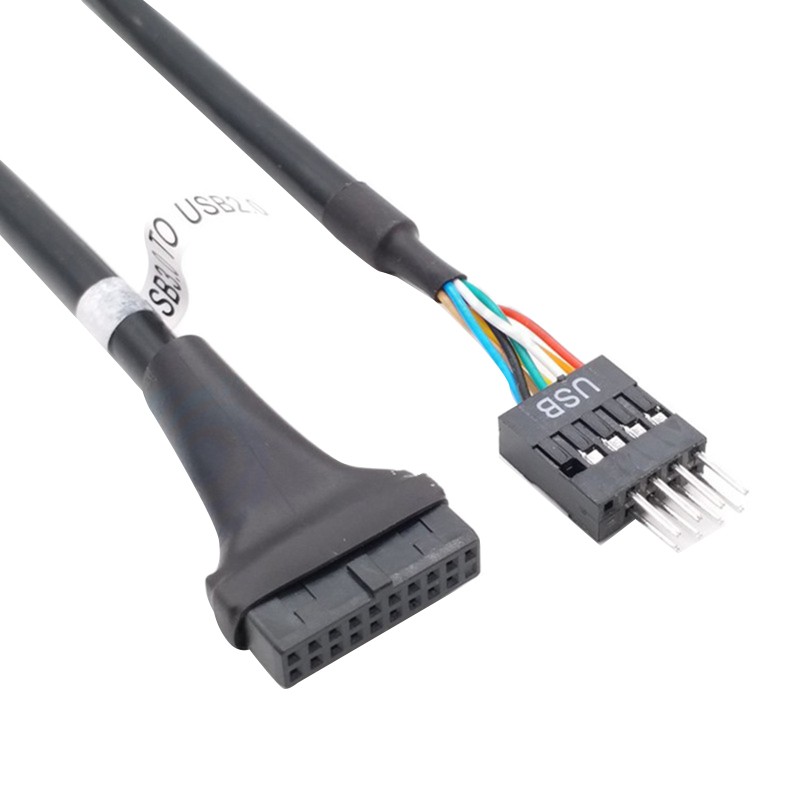 Set 5 Cáp Chuyển Đổi Usb 3.0 20 Pin Female Sang Bo Mạch Chủ Usb 2.0 9 Pin Male | BigBuy360 - bigbuy360.vn