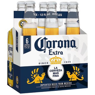Lốc 6 chai bia Corona Extra 355ml