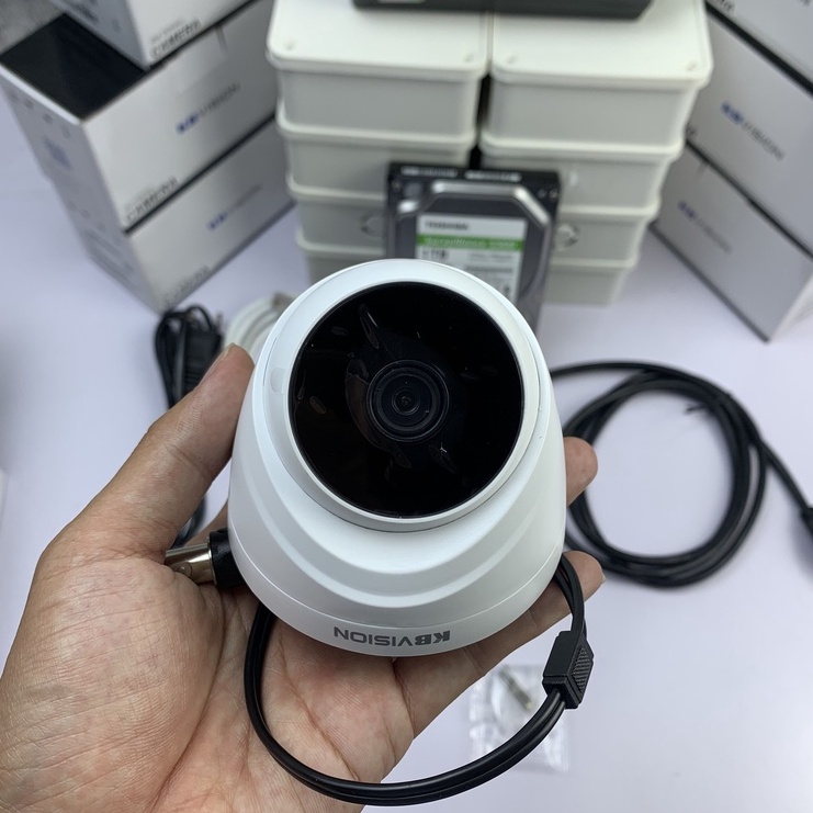 Camera Kbvision 2112CB4 2MP 1080p Full HD Dome Chính Hãng Bảo Hành 24 Tháng