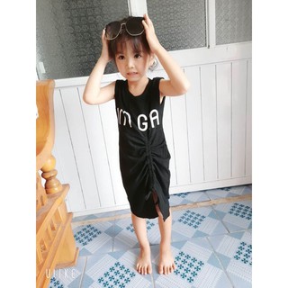 đầm body rút dây.