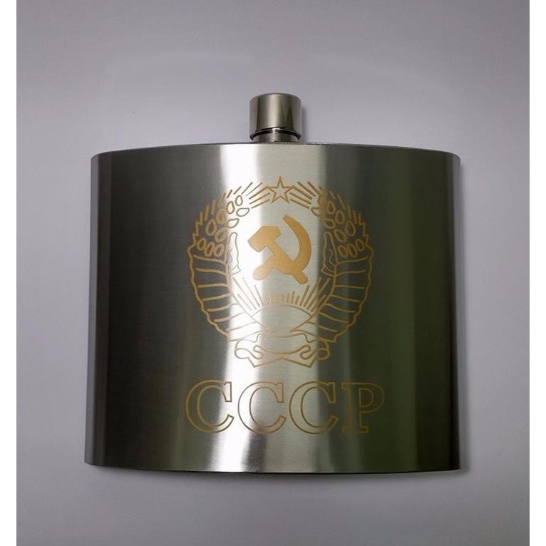 Bình inox 304 dày 0.8 mm dung tích 3 lít 108 oz bao gồm túi da đựng bình