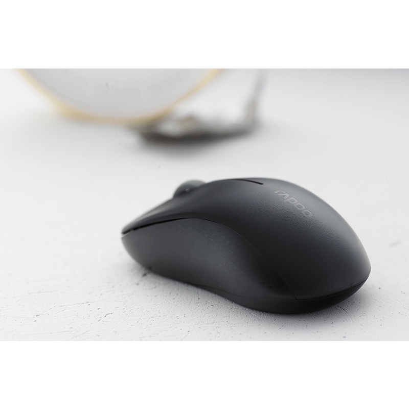 Chuột Không Dây Bluetooth Rapoo M160 Đen tăng kèm PIN AA