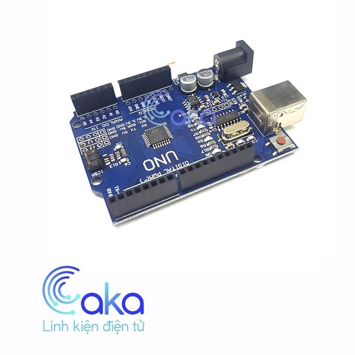 LKDT Arduino UNO R3 Chip dán (kèm cáp)