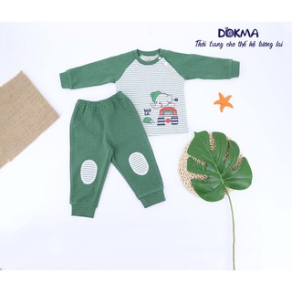 Db542n bộ quần áo zaglan dài tay dokma