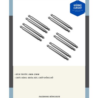 2 chốt đồng hồ, đòn gánh thay thế đủ size từ 8mm-25mm