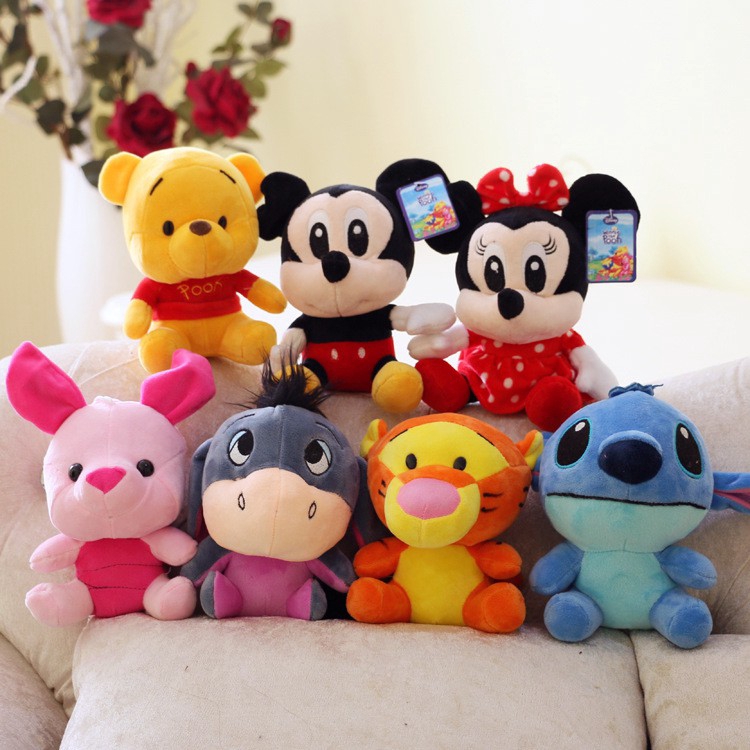 Thú Nhồi Bông Hình Nhân Vật Hoạt Hình Disney