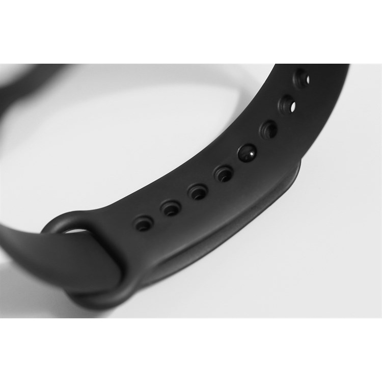 Dây MVW nhựa TPU cho Miband 5 Đen M001-06-05