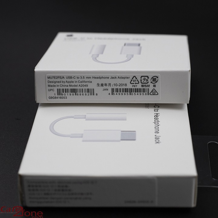 Cáp chuyển Type C sang cổng tai nghe 3.5mm hàng chính hãng Apple