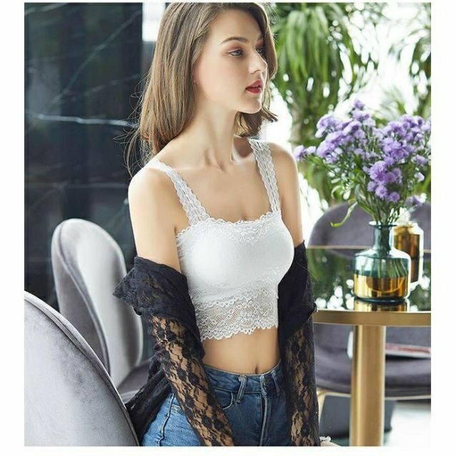 ÁO BRA CROPTOP REN CỰC QUYẾN RŨ SANG ĐẸP [BI &amp; CI]