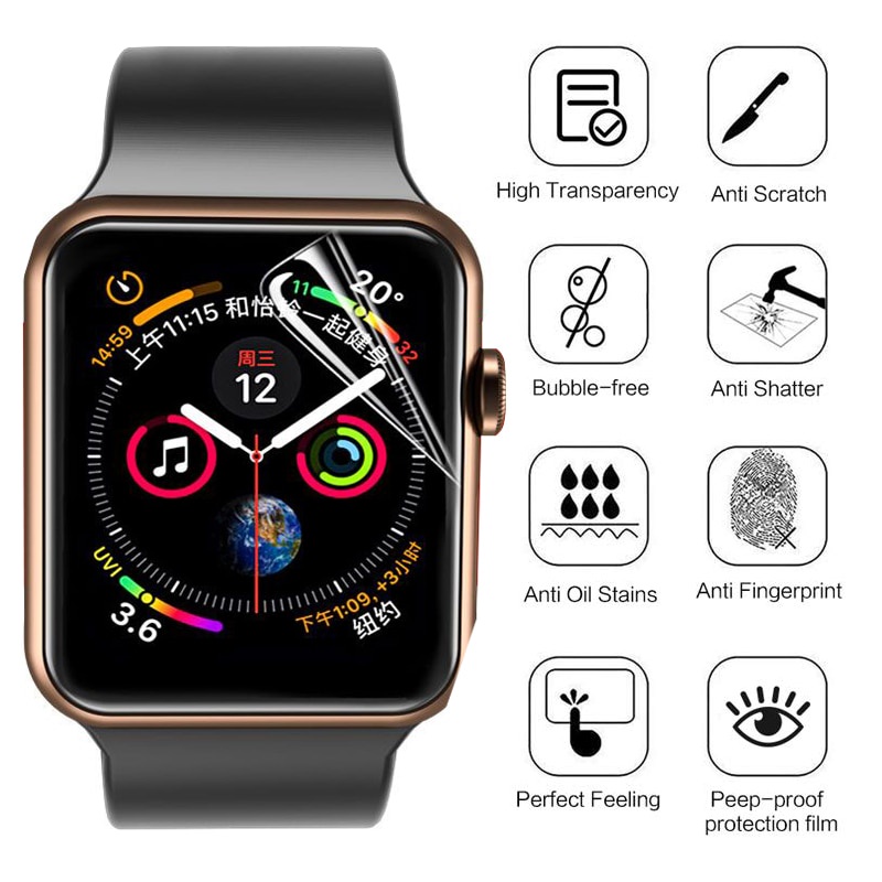 Miếng Dán Bảo Vệ Màn Hình Bằng TPU Trong Suốt HD Cho Huami Amazfit GTS 2 Mini