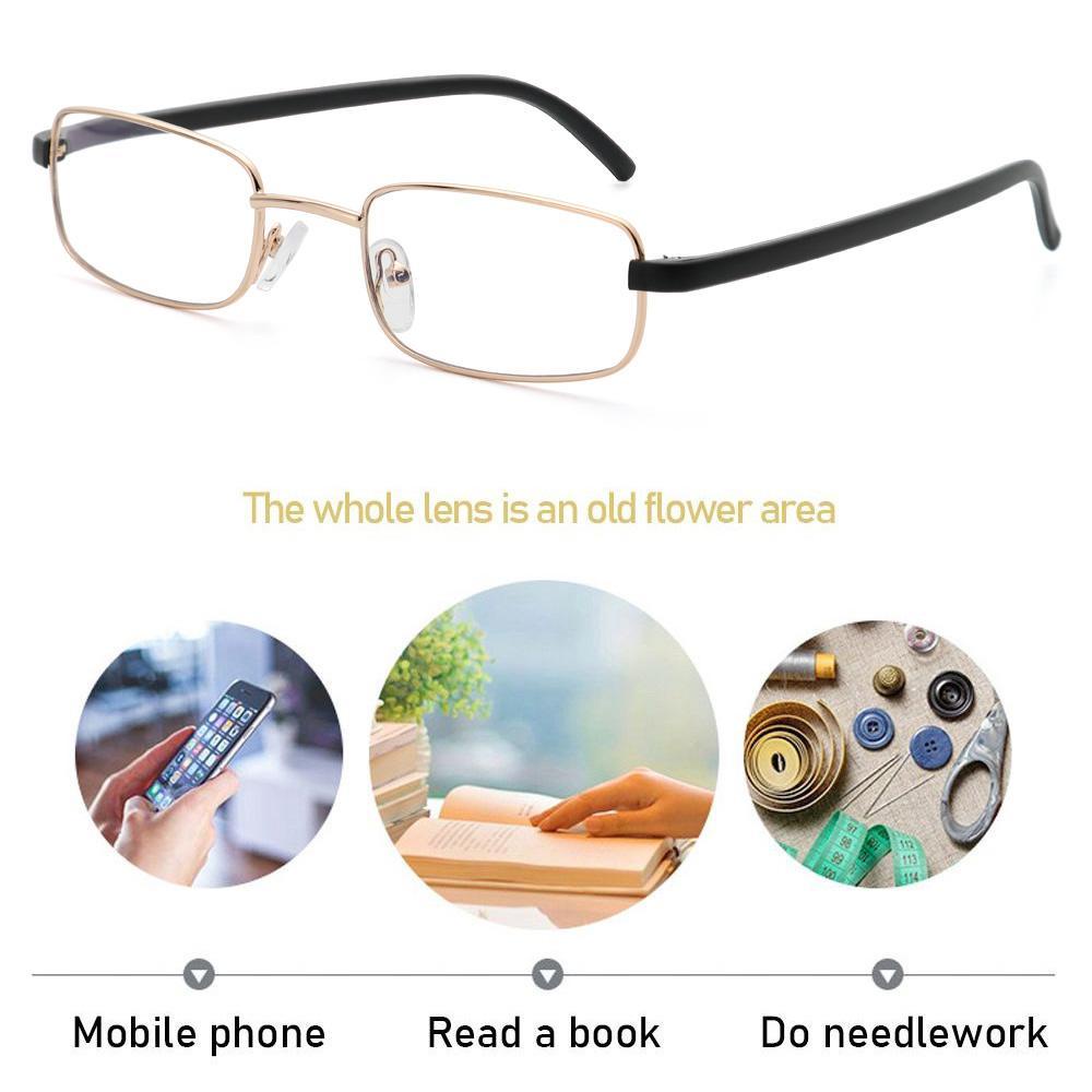 ESPO Kính Đọc Sách Gọng Kim Loại + 1.0 ~ + 4.0