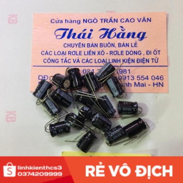 [Freeship] Tụ hoá 220M/25 v giá bán 50 chiếc [GiáTốt]