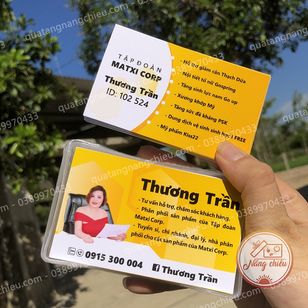 Card visit thiết kế theo yêu cầu- mẫu mã đa dạng- chất lượng tuyệt đối - ☘Quà Tặng Nắng Chiều☘