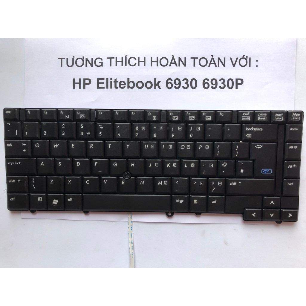 Bàn Phím Laptop HP Elitebook 6930 6930P Hàng Mới 100% Bảo Hành 12 Tháng Toàn Quốc