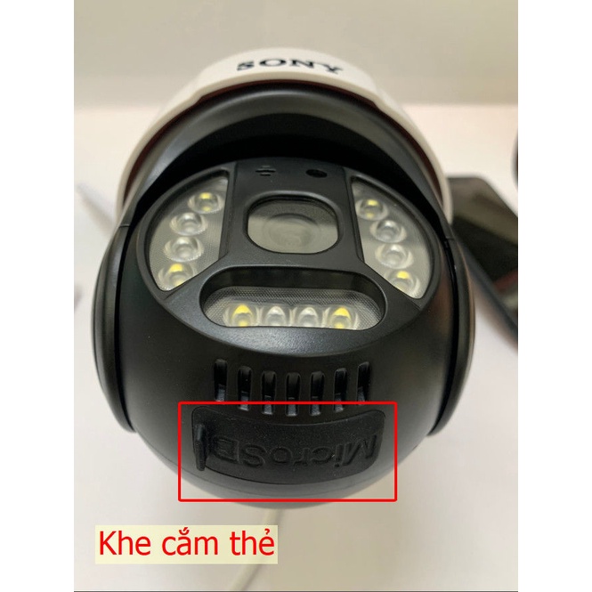 Camera WIFI - Camera Ip Giám Sát Ptz carecam 2020  Ngoài Trời Xoay Theo Chuyển Động 1080P Chính Hãng