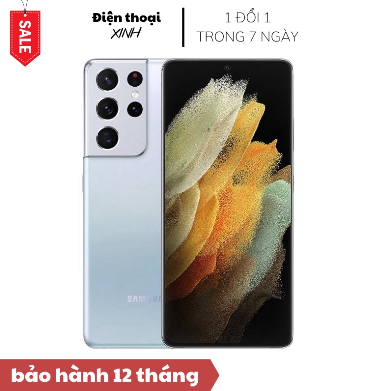 Điện thoại Samsung Galaxy S21 Ultra 5G 128GB nguyên seal bảo hành chính hãng tại Điện Thoại Xinh | BigBuy360 - bigbuy360.vn