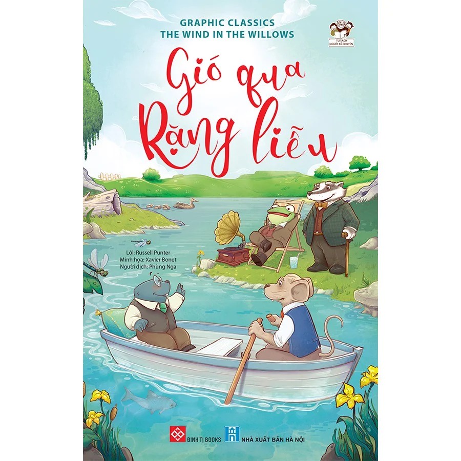 SÁCH - Graphic Classics - The Wind in the Willows - Gió qua rặng liễu