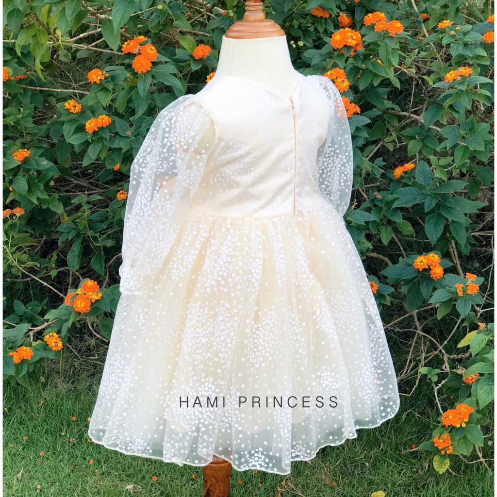 Váy Công Chúa Hoa Nhí Đáng Yêu Cho Bé Gái HAMI PRINCESS ❤️