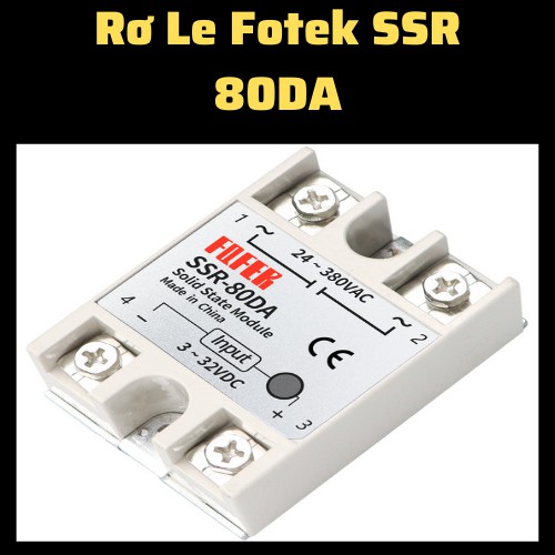 Rơ le fotek ssr,relay, rơ le [Đủ loại] loaij 40 DA, SSR 40DA, fotek