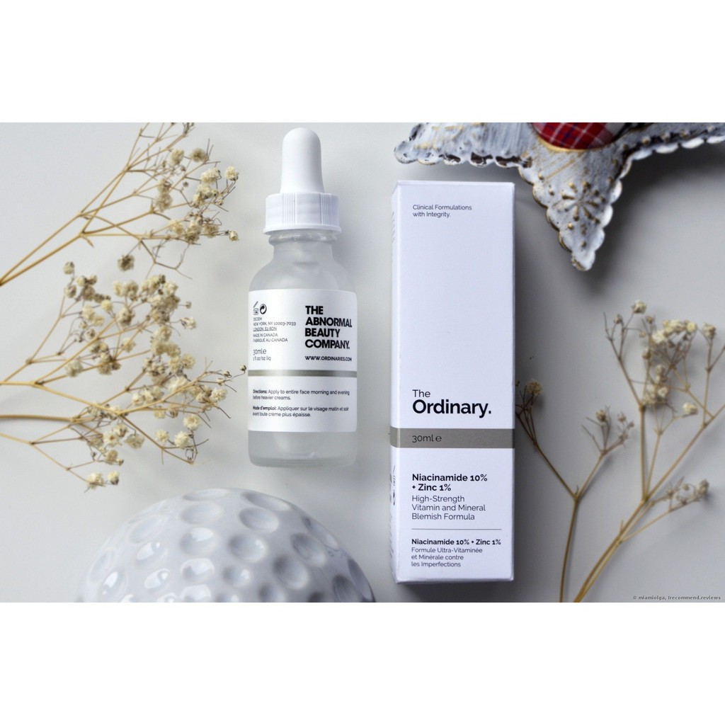 Serum giảm Thâm Mụn The Ordinary Niacinamide 10% + Zinc 1% 30ml | BigBuy360 - bigbuy360.vn