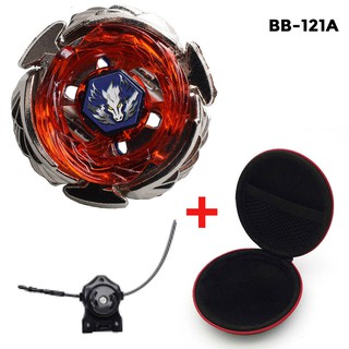 Beyblade Metal Spin Tops 4D BB121 WING Pegasus with Launcher Case Spinning Top Toy Gift for kids