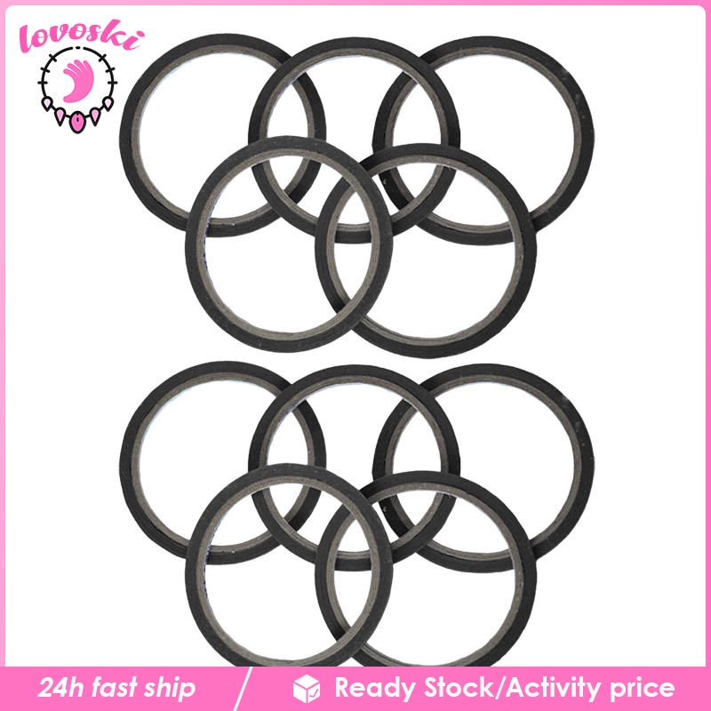 [Lovoski] 10 Cuộn Băng Keo Mỏng Tự Dính Dễ Tẩy Trang / May Vá