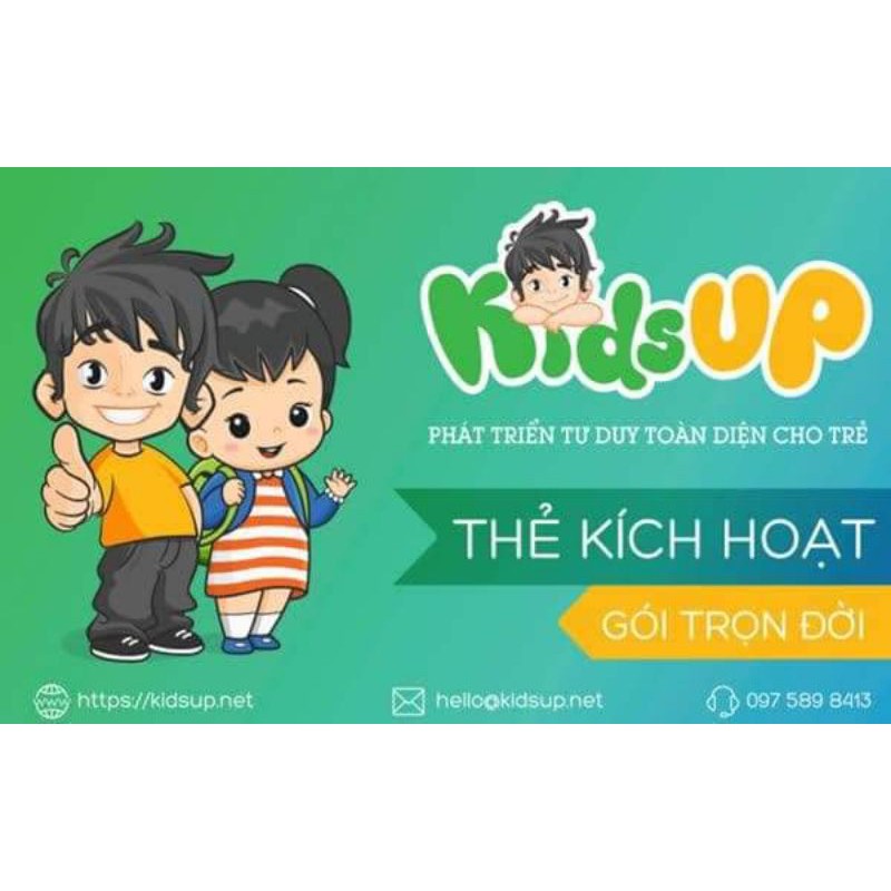 Tặng Kids up 1 năm khi mua Monkey Junior, stories trọn đời