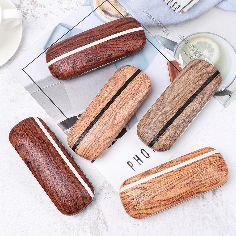 EUTUS Hộp Đựng Mắt Kính Bằng Gỗ Cho Nam &amp; Nữ