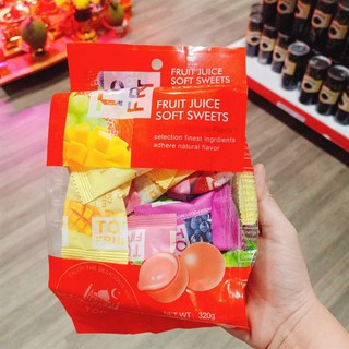 KẸO DẺO TRÁI CÂY MIX VỊ TOP FRUIT 280GR - ăn vặt siêu ngon