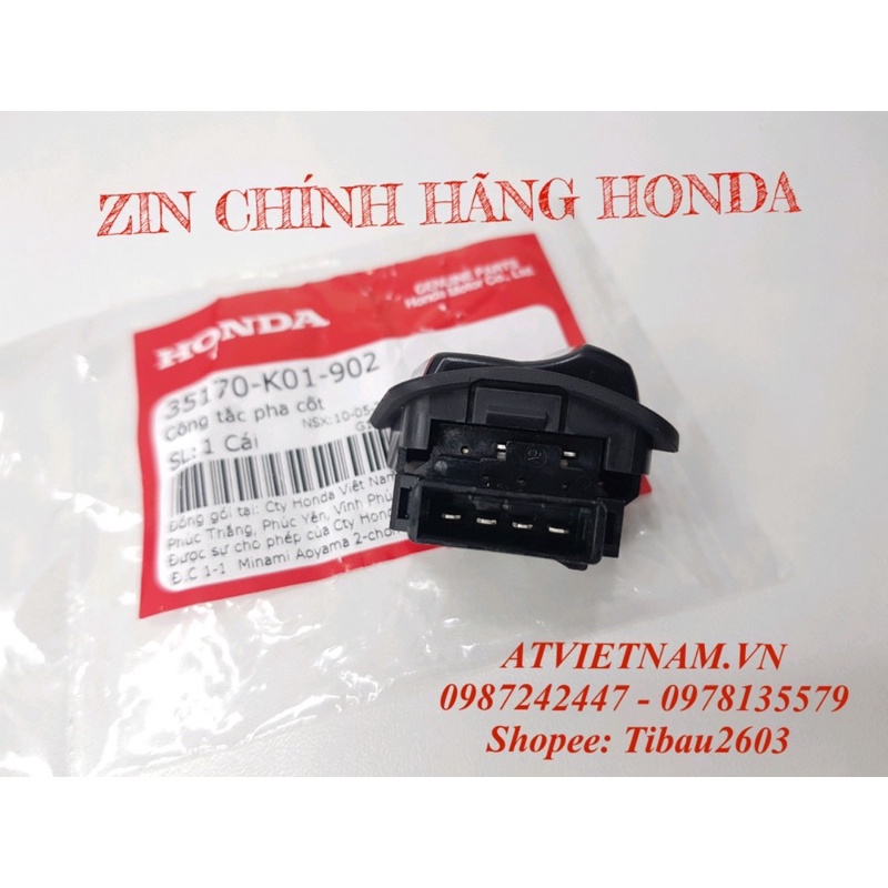 Công tắc passing SH chính hãng HONDA - Công tắc pha cos