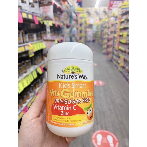 Kẹo dẻo Gummies các loại Nature's Way 60 viên Úc