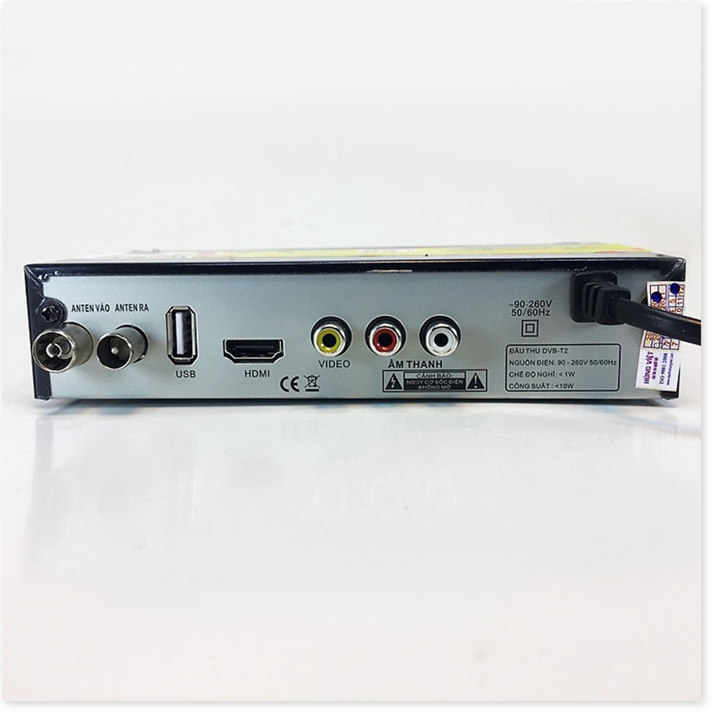 Đầu thu kỹ thuật số DVB-T2 Hùng Việt TS-123 - Hỗ trợ xem Youtube, IPTV + Tặng USB Thu Wifi LB-Link BL-WN151 - Hàng Chính