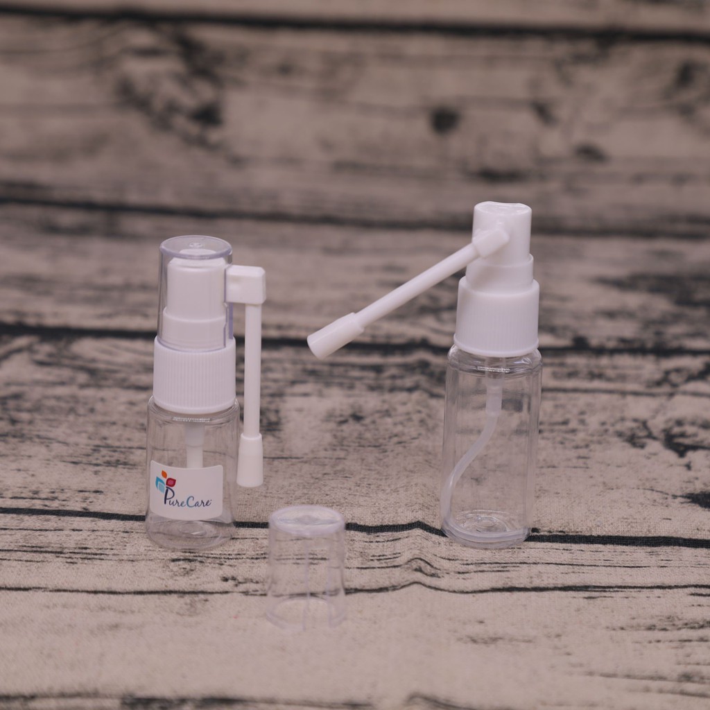 Chai Nhựa PET HDPE Nhỏ mũi xịt họng 10ml 15ml 20ml 30ml Thơm Miệng Sát Khuẩn Mist Nose Bottles