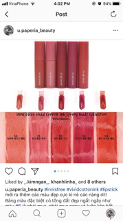 Son Innisfree Vivid Cotton Ink