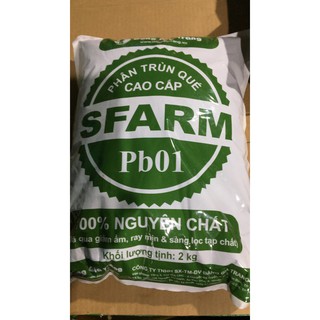 Phân trùn quế sfarm túi 2kg