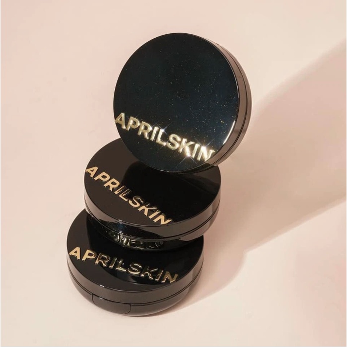 Phấn Nước Aprilskin Black Magic Snow Cushion Dành Cho Da Thường, Da Khô (không kèm lõi)