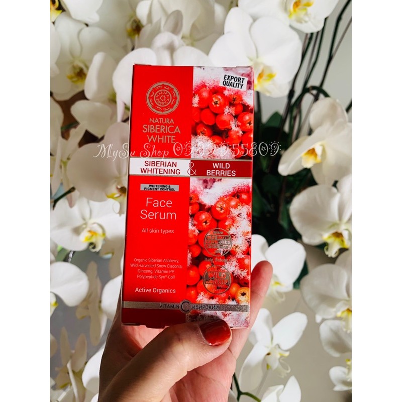 Serum dưỡng trắng da Siberica