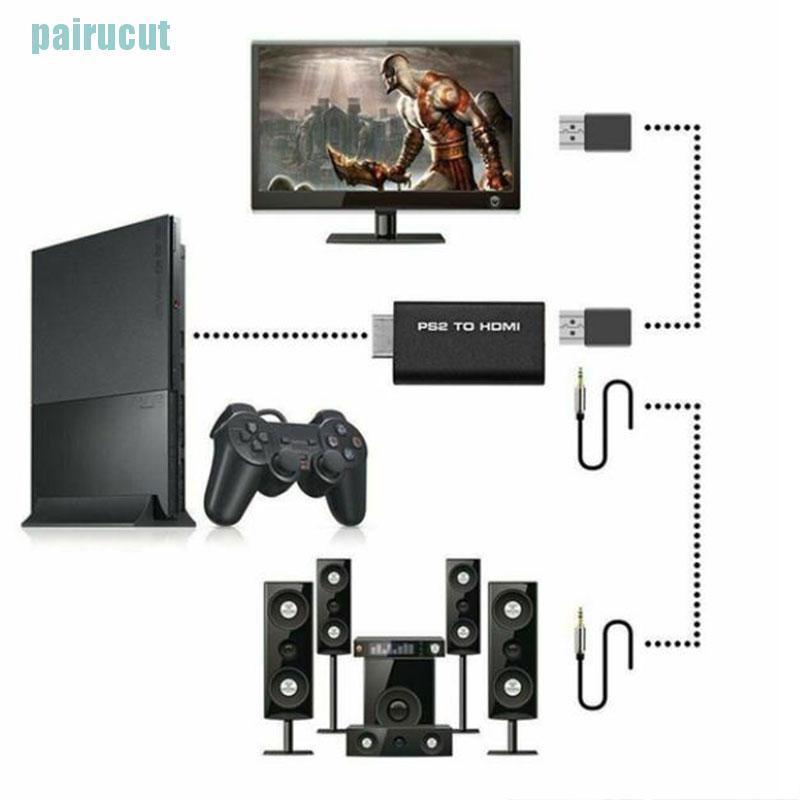 Đầu Chuyển Đổi Ps2 Sang Hdmi Có Cổng Âm Thanh 3.5mm Cho Hdtv