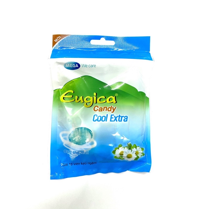 Viên Ngậm Thảo Dược Eugica 15 Viên - Thông Mũi Họng