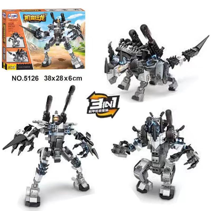 Bộ Đồ Chơi Lắp Ráp Mô Hình Lego Khủng Long Bạo Chúa Dành Cho Bé