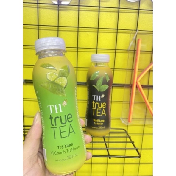 (New) Trà xanh / Trà Oolong vị tự nhiên TH TRUE TEA 350ml